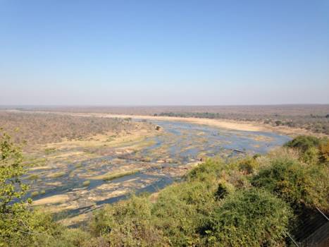 Krugerpark - Priceless view over the Olifants River