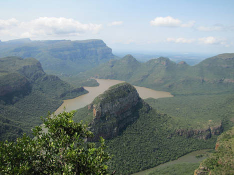 Panoramaroute - prachtig uitzicht op de rivier