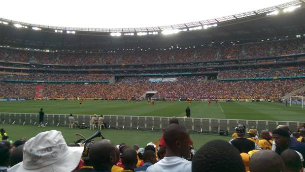 Johannesburg - Soccer city!