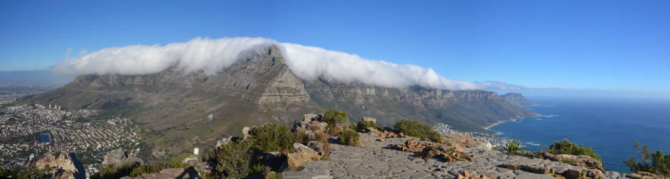 Kaapstad - Uitzicht vanaf Lion's Head