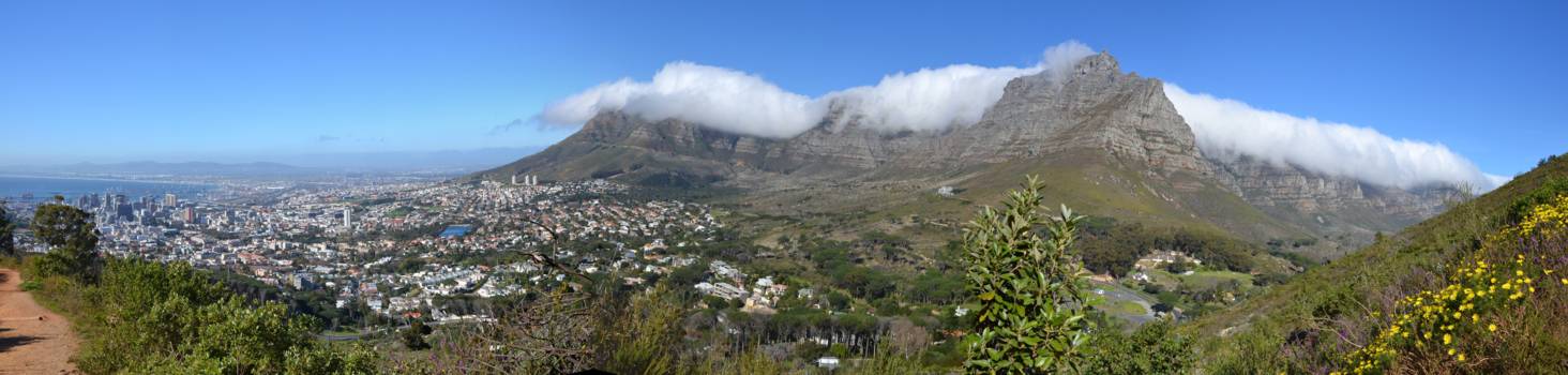 Kaapstad - Tafelberg vanaf Lions Head