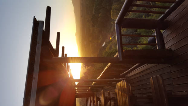 Oost-Kaap - Wegdromen bij deze zonsondergangg