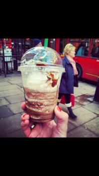 East London - My very first Starbucks.