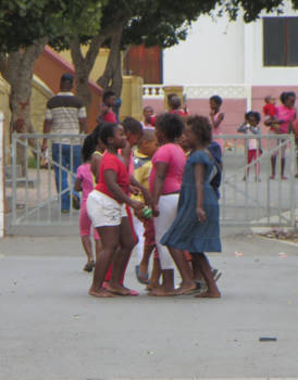 Kaapstad - The sunny side of Capetown's township