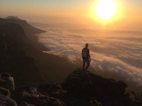 Tafelberg - in the clouds