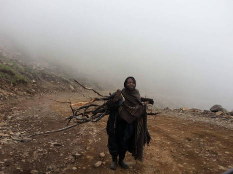 Lesotho - Nomadenbestaan van het volk Lesotho