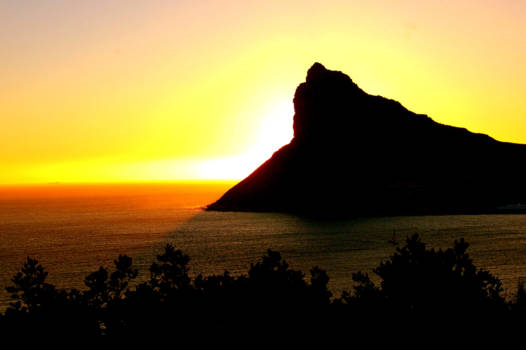 Chapman's Peak Drive - Sunset at Chapman's Peak!