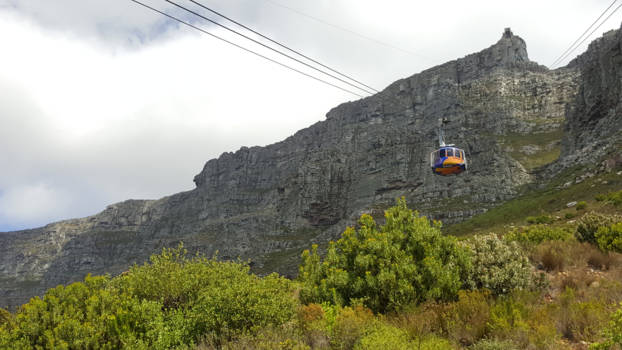 Tafelberg - Nooit meer verwacht, toch volbracht! Na 40 jaar wachten, op de Tafelberg geweest! :-)