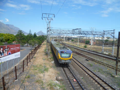 Bo-Kaap - Met de trein kom je ook overal... Makkelijk en veilig...