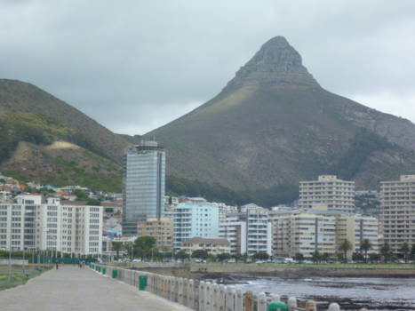 Bo-Kaap - Ons hotel - Ritz hotel te Seapoint. Van hieruit je je bijna alles te voet bereiken.