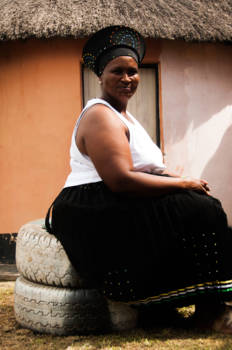 KwaZulu-Natal - from the serie 'My most beautiful dress' 3  ( better version)