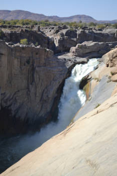 Noord-Kaap - Augrabies Falls in een rustige tijd