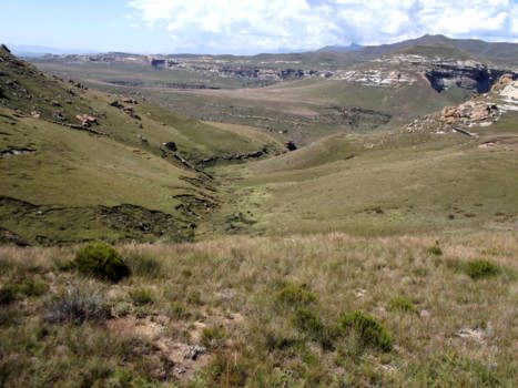 Rondreis van Johannesburg naar Kaapstad - Machtig uitzicht in de Drakensbergen