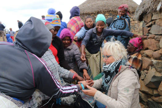 Rondreis van Johannesburg naar Kaapstad - Geven is zo mooi! Mijn zelfgeknoopte armbanden