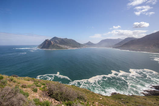 Chapman's Peak Drive - Zicht over Houtbaai