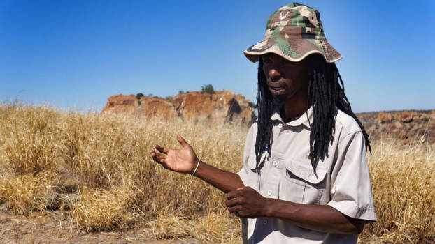 Mapungubwe National Park - De enthousiaste gids tijdens de tour