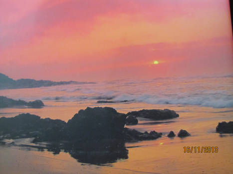 Rondreis van Johannesburg naar Kaapstad - zonsondergang Zuid Africa