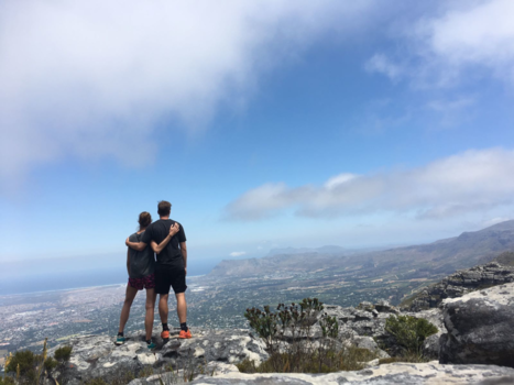 Tafelberg - We beklommen bergen met onze blikken ver vooruit