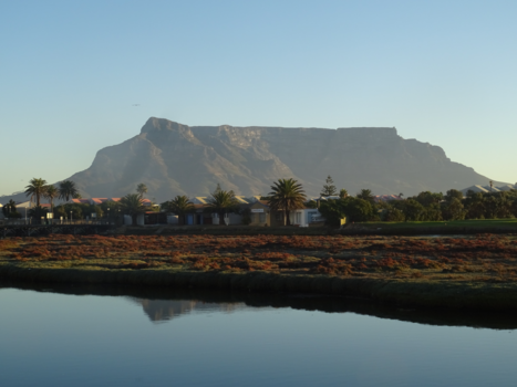 Kaapstad - Uitzicht op de Tafelberg
