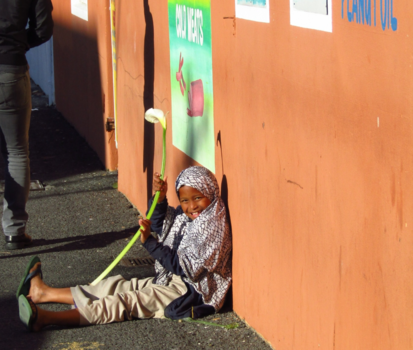 Kaapstad - Bloemenmeisje
