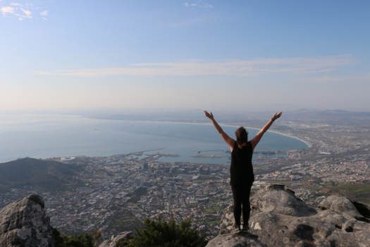 Kaapstad - Table Mountain - view