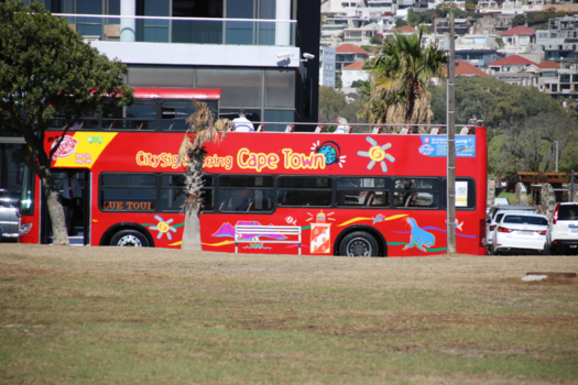 Kaapstad - Rode bus Kaapstad