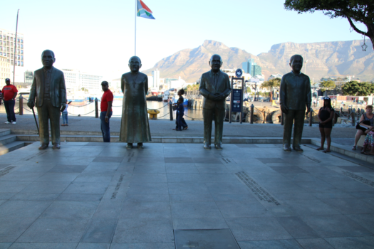 Kaapstad - Kaapstad/Waterfront de 4 Nobelprijs winnaars