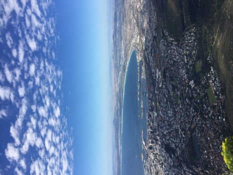 Tafelberg - De mens is nietig.