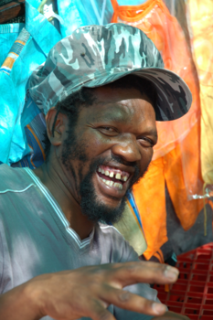 Rondreis Zuid-Afrika in drie weken - Straat verkoper