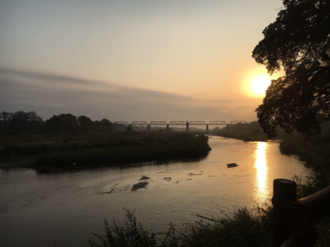 Krugerpark - Zonsopgang in het krugerpark
