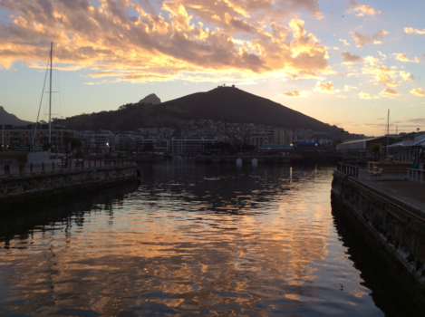 Rondreis van Johannesburg naar Kaapstad - Sunset in Cape Town