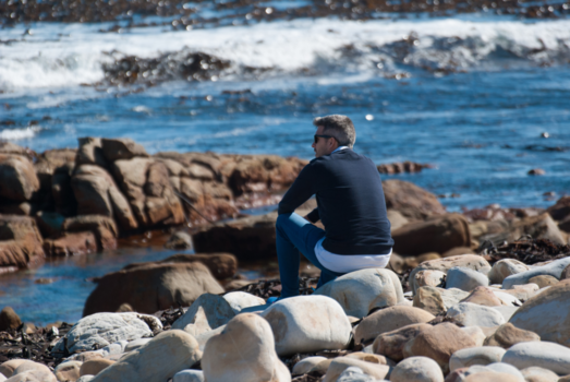 Kaapstad - Genieten van het uitzicht bij Kaap de Goede Hoop