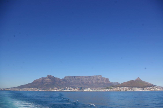 Kaapstad - Kaapstad vanaf Robbeneiland