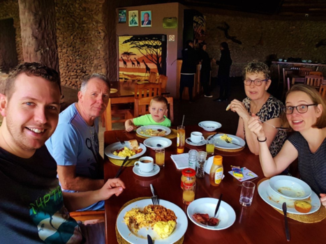 Rondreis van Johannesburg naar Kaapstad - Heerlijk ontbijten