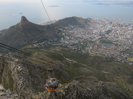 Rondreis van Johannesburg naar Kaapstad - Uitzicht tafelberg