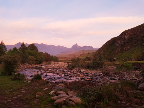 Rondreis Drakensbergen en Lesotho - Early morning