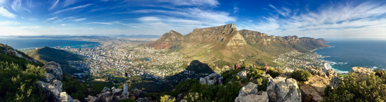 Kaapstad - Table mountain view (Lions head)