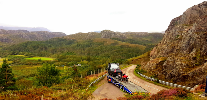 Eastern Highlands Route - International Trucking - Scottisch Highlands