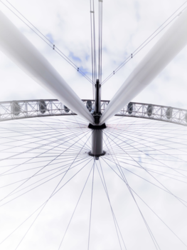 East London - London Eye in a different way