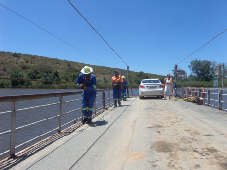Garden Route - De pont over de Breederiveir bij Malgas