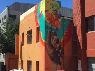 Bo-Kaap - Streetwires aan Shortmarket street 77