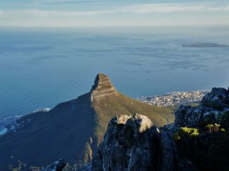 Kaapstad - Lion's Head vanaf de Tafelberg