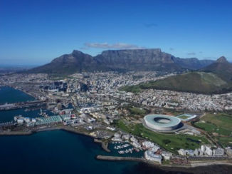 Zuid-Afrika - Kaapstad vanuit de Helicopter.