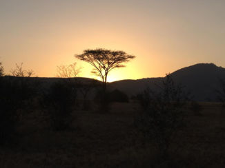 Zuid-Afrika - Zonsondergang in Swaziland