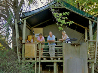 Zuid-Afrika - Slapen in een tent