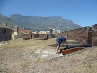 Bo-Kaap - Kasteel centrum Kaapstad met mijn of de foto Jack Gravemaker