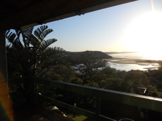 Zuid-Afrika - Het uitzicht van de dorm.