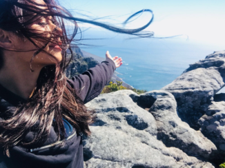 Kaapstad - On top of the tablemountain