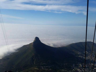 Zuid-Afrika - Op naar de top van de tafelberg