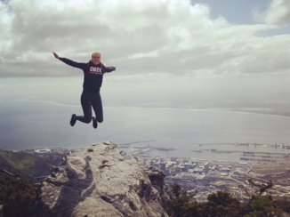 Zuid-Afrika - On top of table mountain